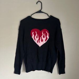 Hearts sweater